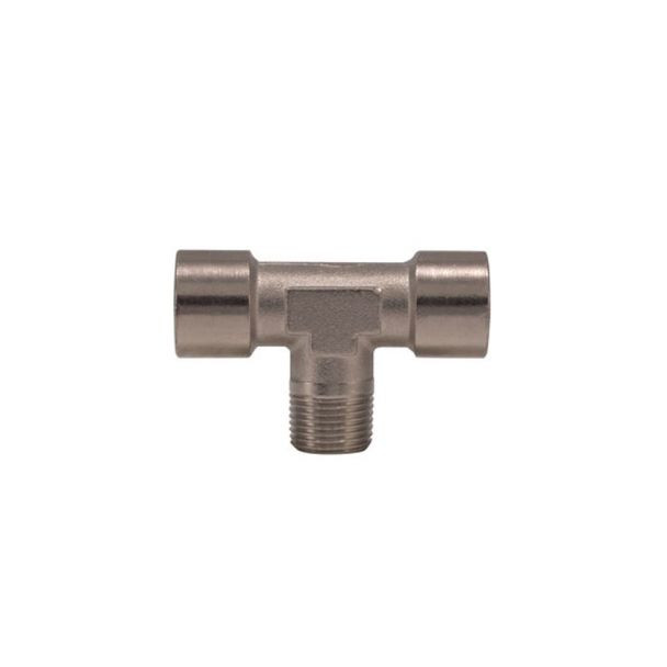 Racord T 1/4" OMG 1T_1/4, 2 x G 1/4" filet interior + 1 x G 1/4" filet exterior