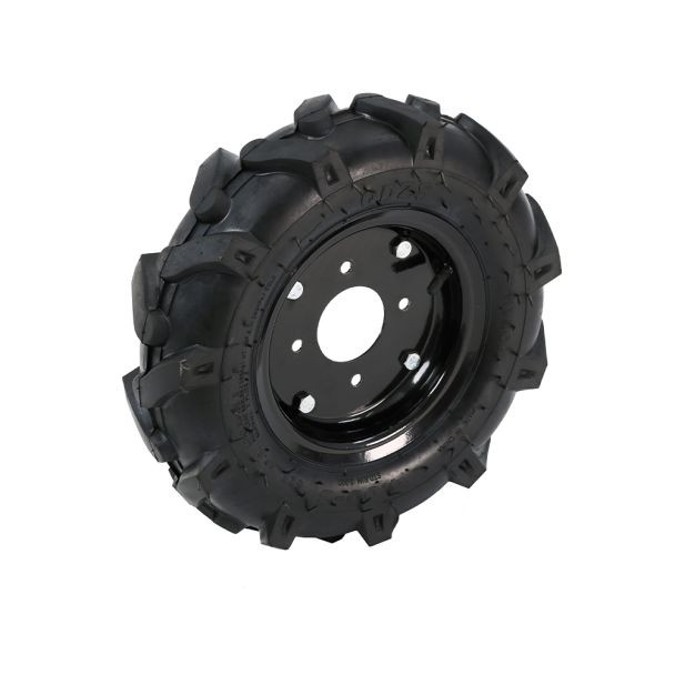 Roata de cauciuc Greenfield GA-ROATA_S-C4.00-8, 4.00-8, stanga pentru GP-7085A & GP-90125A