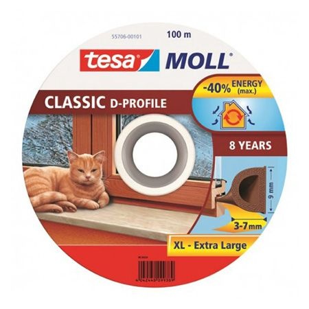 ROLA PROFIL ETANSARE TIP-D 9MM/100M / ALB