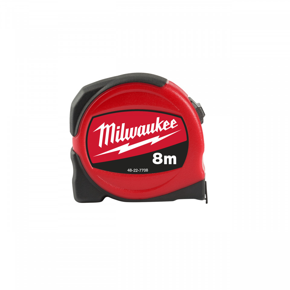 Rulete din seria Slimline Milwaukee 8 m/25