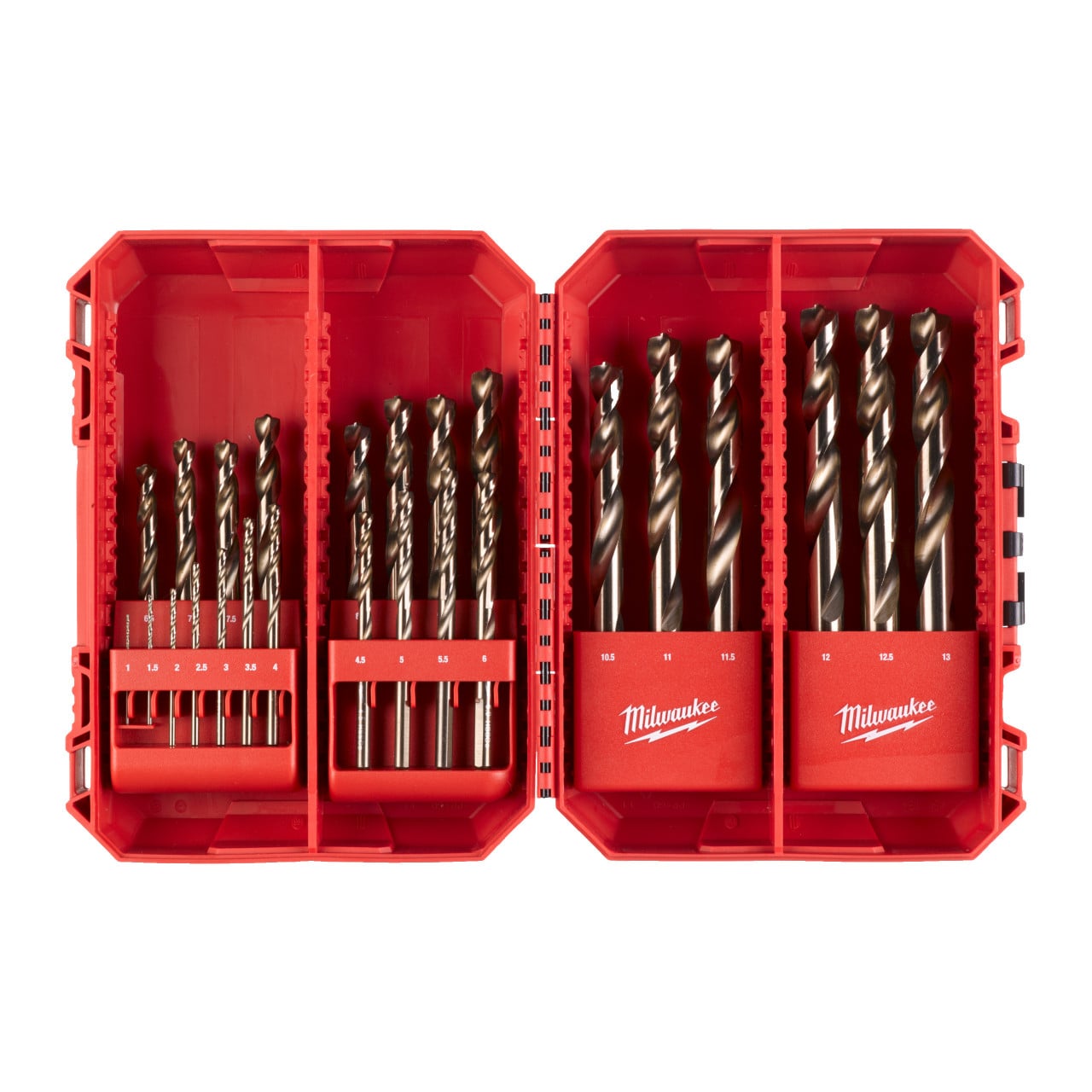 Set 25 Burghie metal HSS-CO 1-13 mm