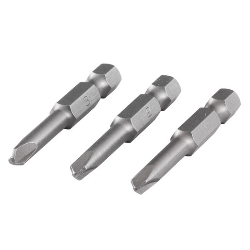 Set 3 biti siguranta Tri-Wing Wolfcraft 1268000, 1-2-3, 50 mm