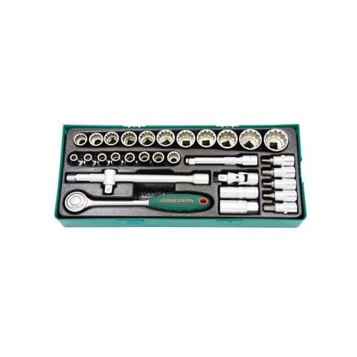 Set 31 piese Jonnesway tubulare 1/2" 10-32 mm
