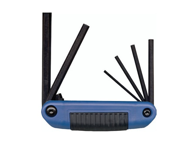 Set 6 chei locas hexagonal tip briceag EKLIND 3-10 mm
