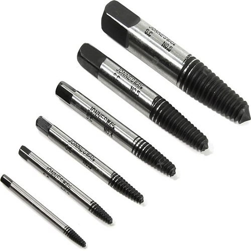 Set 6 piese Jonnesway extractoare "extractor de crampoane" 1/8"-3/4"