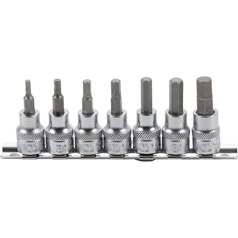 Set 7 capete imbus Toli, 3/8"