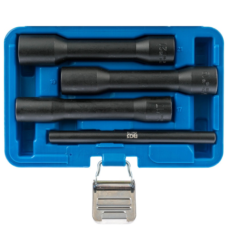 Set chei speciale extras suruburi, canale spirale, 1/2", 4 piese