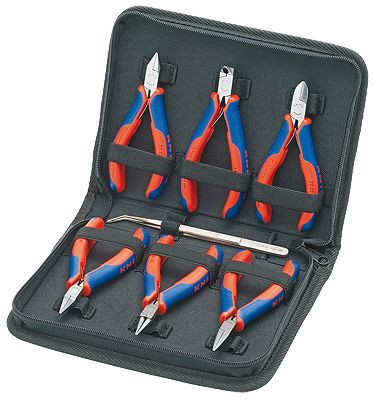 Set Cleşti Knipex pentru Electronică, 7 piese
