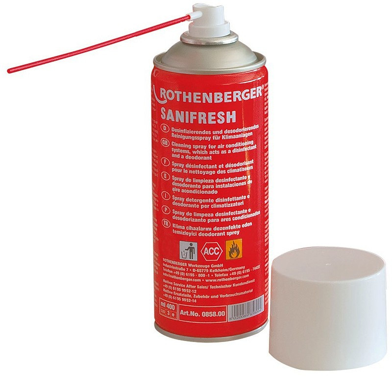 Spray antiseptic si odorizant Rothenberger Sanifresh 400 ml
