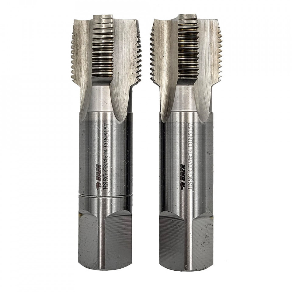 Tarozi de mână, SET 2 bucati, filet gaz G 1-3/8", DIN 5157 – HSS