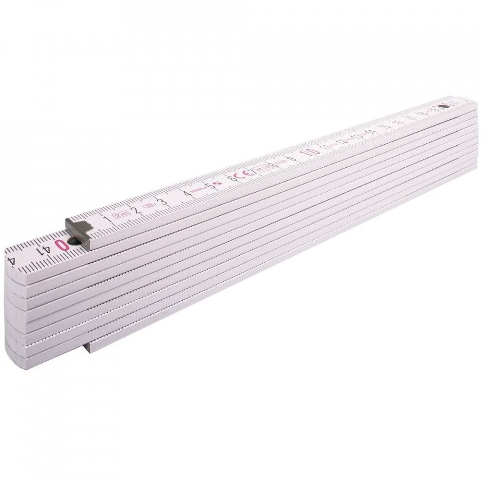 Tip 1607 Metru pliant Stabila - culoare alba