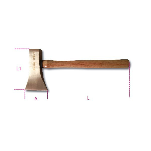 Topor, coada de lemn 1703BA/A