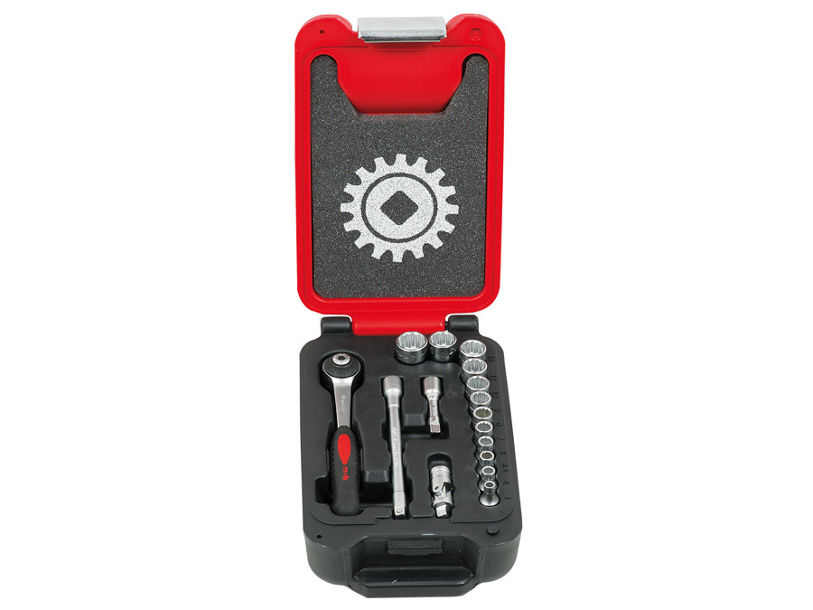 Trusa MOB 16 scule Fusion Box Small TCCT 16P×1/4” capete/accesorii DH - 135×215×60