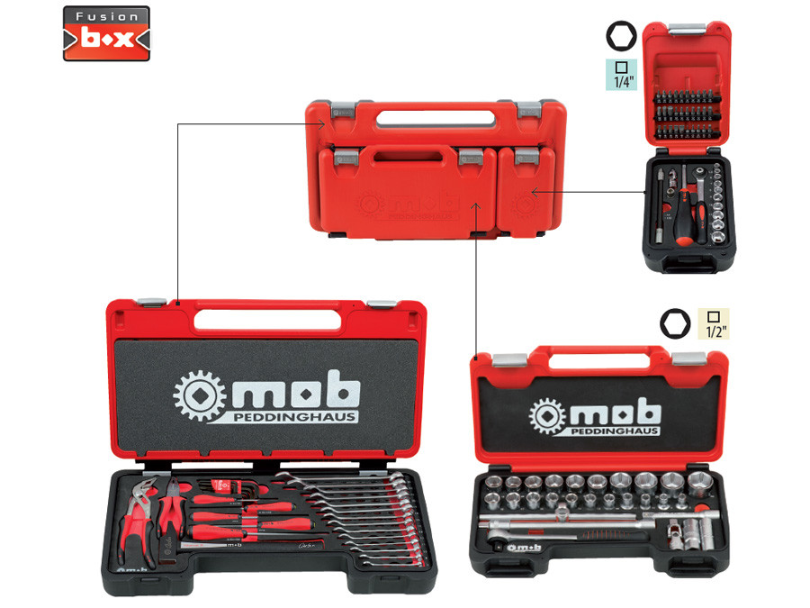 Trusa MOB Fusion Box PRO 105 - 600x330x130 - 105 scule
