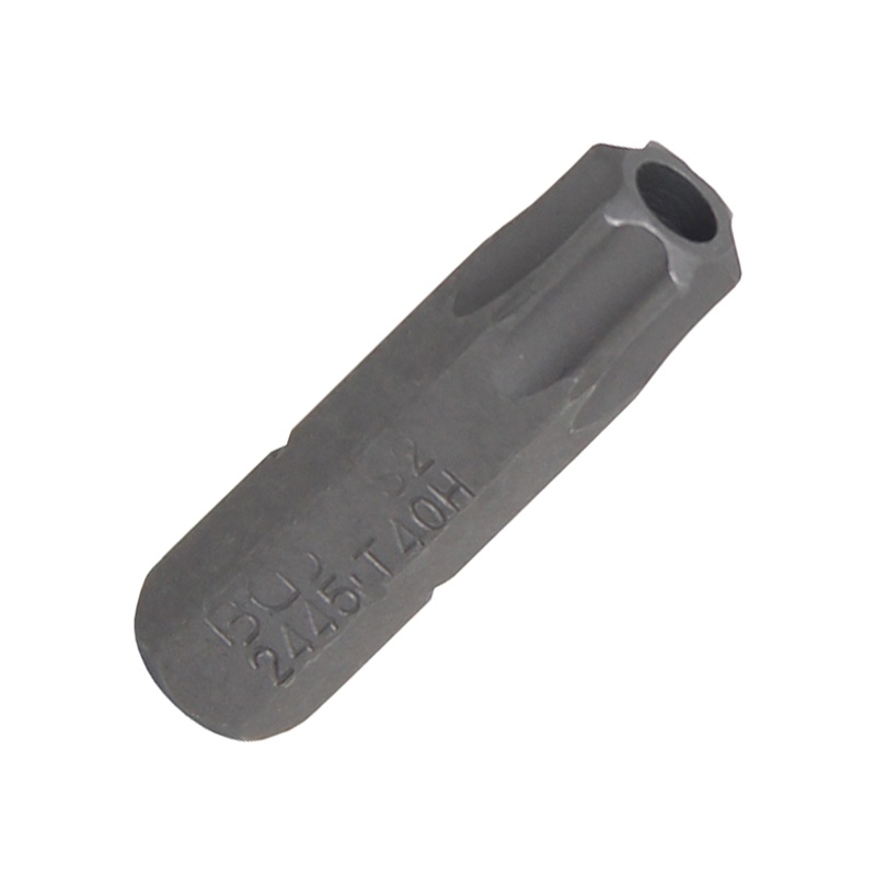 Varf torx cu gaura TT40, 1/4", 25mm