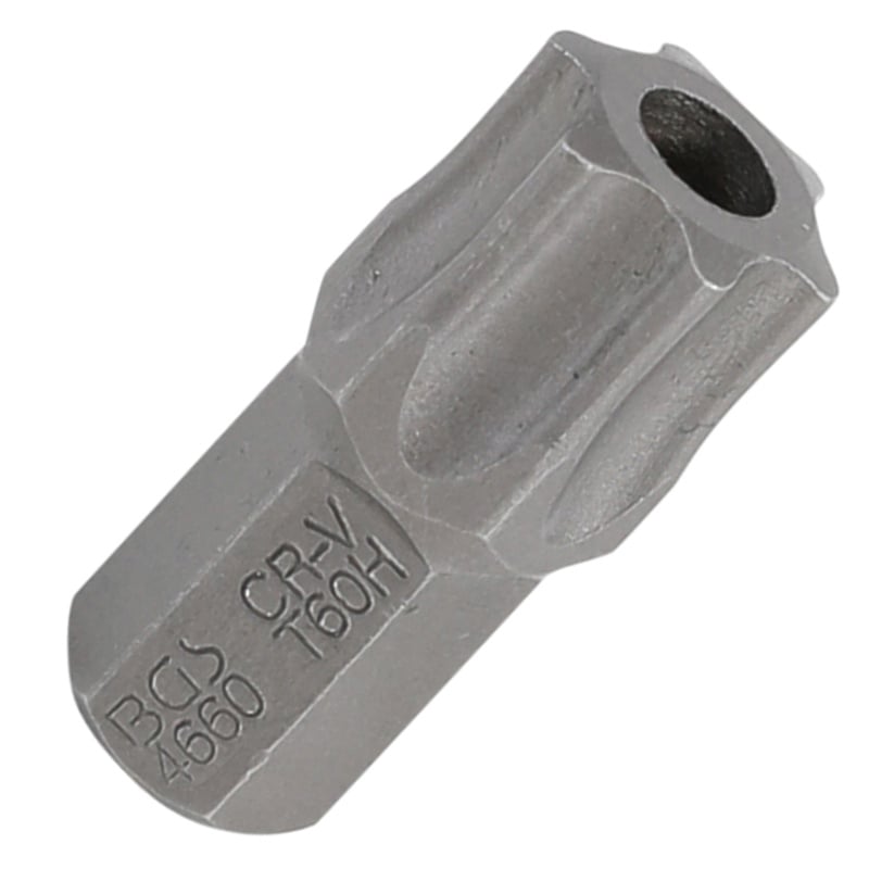 Varf Torx cu gaura TT60, 3/8", 30 mm