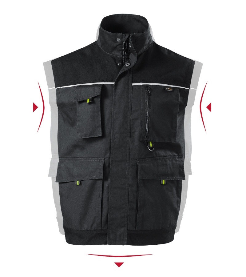 Vestă de lucru pentru bărbaţi, Ranger, 270 g/m² W54