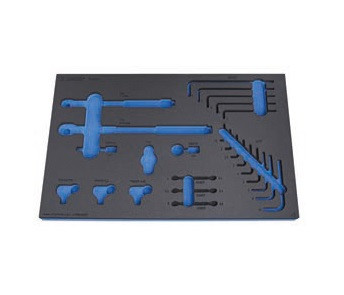 vl1600SOS17 Modul spuma SOS pentru set scule 1600SOS17, DIM 564 x 364 x 30 mm - 627167