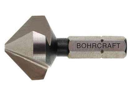 1705 Tesitor conic, Norma BOHRCRAFT, HSS, coada hexagonala 1/4", DIM 1.5 mm