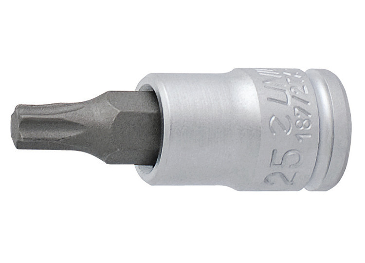 187/2TX-1/4" Capete chei tubulare cu cap profil TX exterior Unior 1/4", DIM TX10