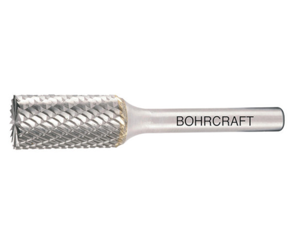5105 Freze biax din carbura metalica sinterizata - CMS cilindrica cu taiere frontala, Forma B (ZYAS), DIM 8 x 20