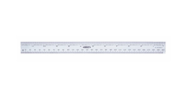 7113 Rigla rigida din otel, DIM 300 mm - 7113-300A