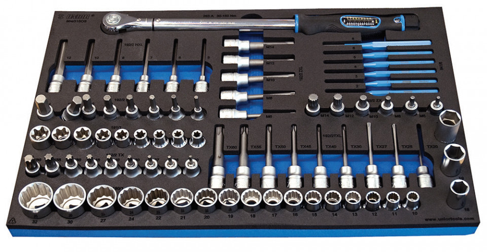 964/31SOS Set de scule de mana in modul SOS / 79 piese - 621390