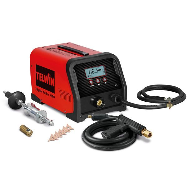 Aparat de sudura in puncte pentru tras caroserii Telwin, DIGITALPULLER5500_400V, 3800 A, cu accesorii
