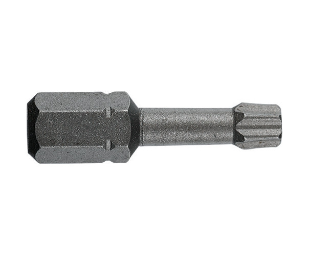 Bit TORSION 1/4" DIN/ISO 1173 Forma C 6,3 - profil TORX, L 25, DIM TX 20