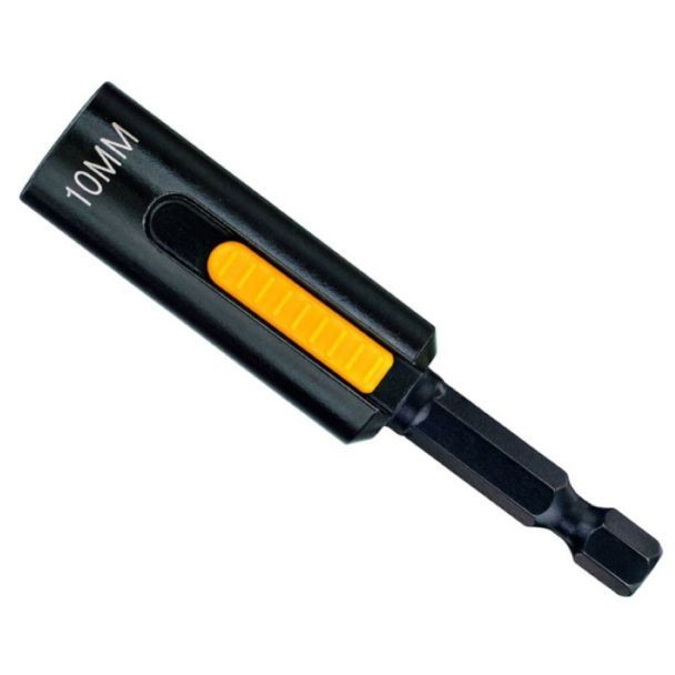 Bit tubular EXTREME IMPACT DeWALT DT7440, cu sistem de curatare, prindere hexagonala 1/4" 10mm