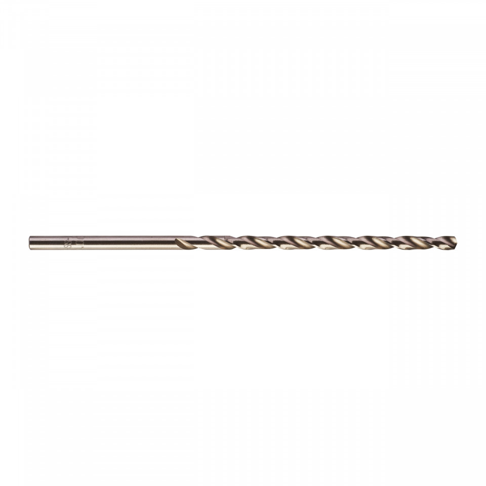 Burghie lungi MILWAUKEE HSS Ground pentru metal - DIN 340 Ø 4x78x119 mm - set 10 buc