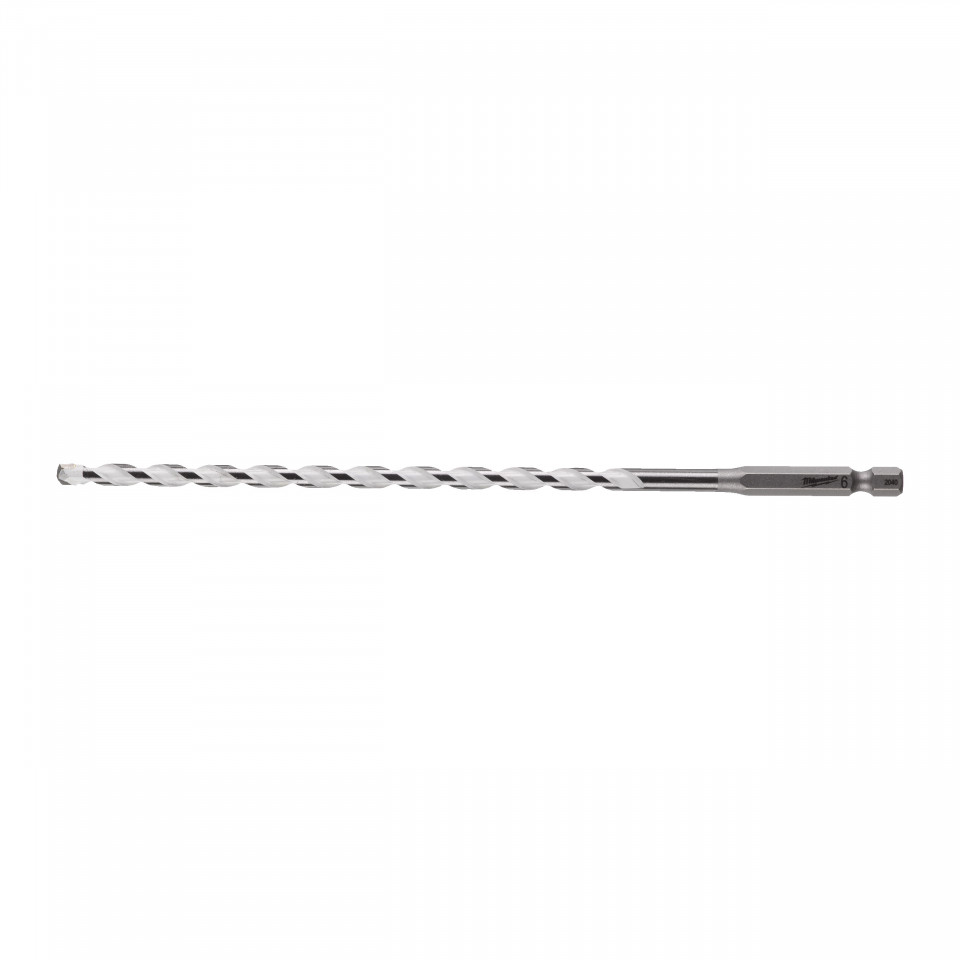 Burghie multimaterial Milwaukee (Lungime totală (mm): 200, Ø (mm): 6, Lungime activă (mm): 140)