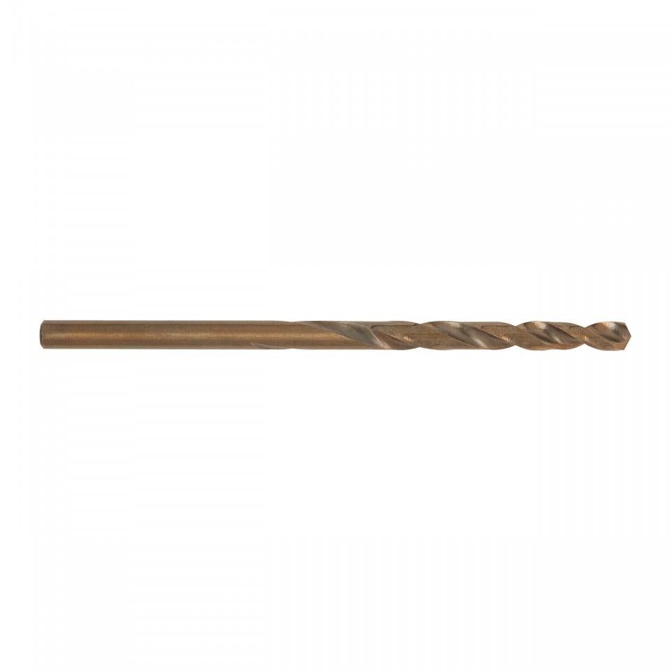 Burghie RED COBALT pentru metal - DIN 338 Milwaukee Ø 4x43x75 mm - blister 2 buc