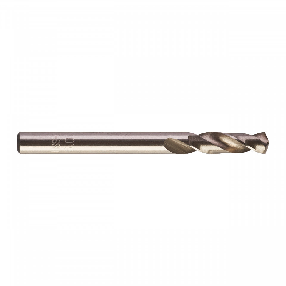Burghie scurte MILWAUKEE HSS Ground pentru metal - DIN 1897 Ø 6x28x66 mm - set 10 buc