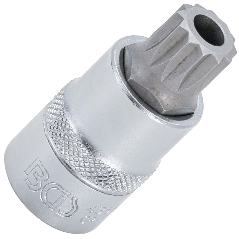 Cap cheie tubulara 1/2" cu varf XZN cu gaura, M16 x 53 mm, BGS