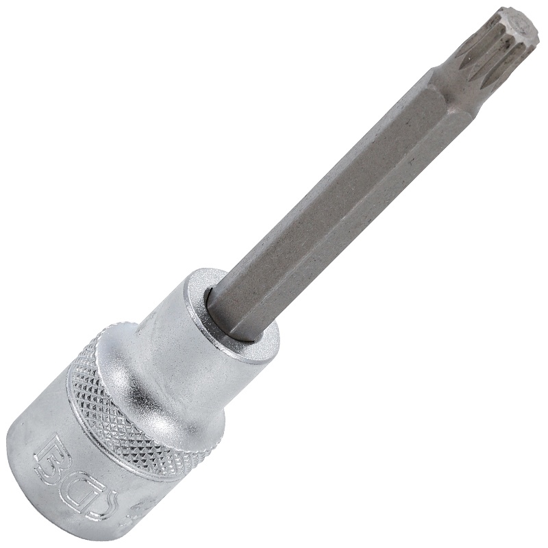 Cap cheie tubulara 1/2" cu varf XZN, M8 x 100 mm, BGS