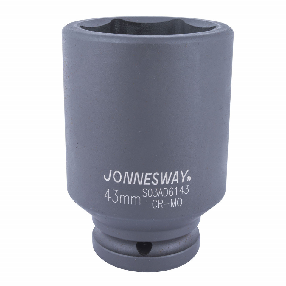 Cap cheie tubulara de forta Jonnesway 3/4" 6 laturi 25mm L90mm