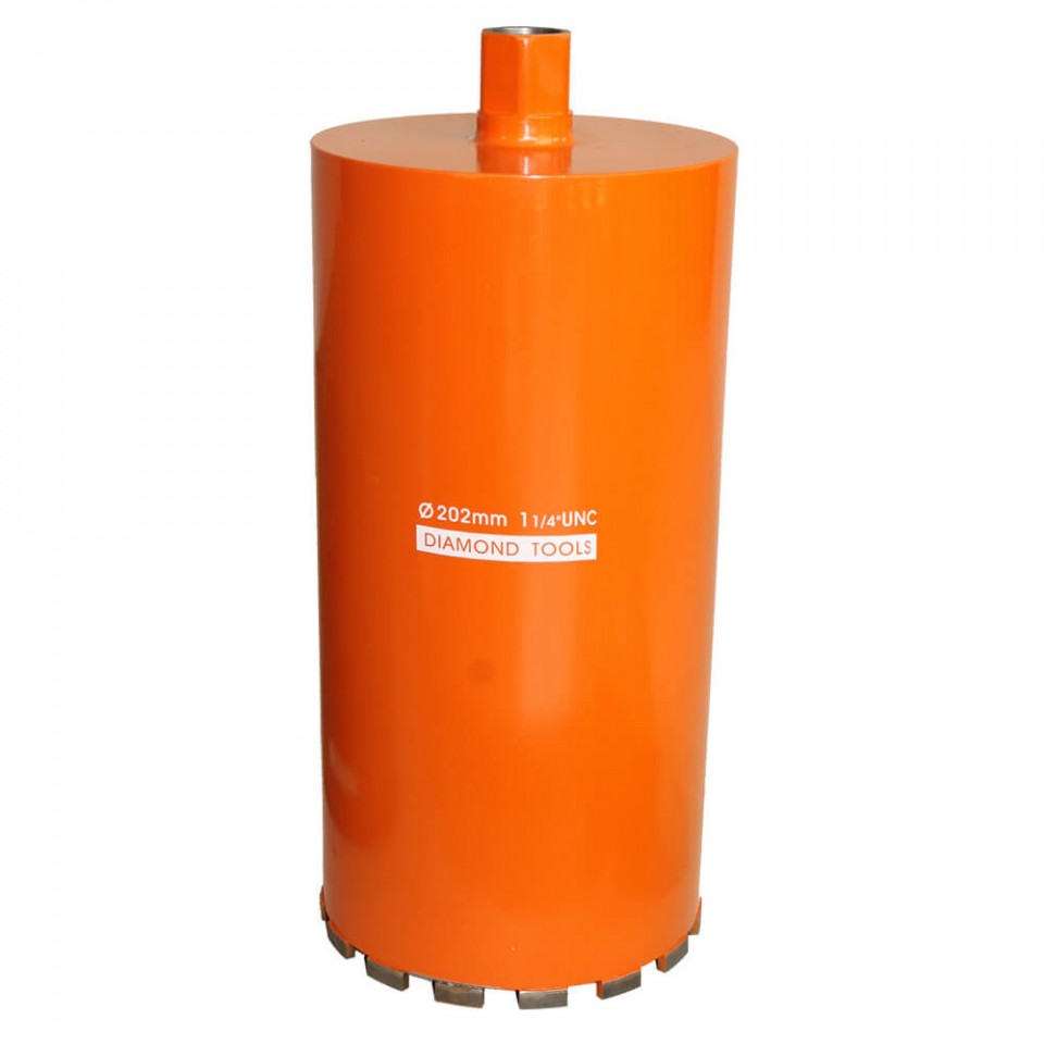 Carota diamantata 202×400 mm, prindere 1 ¼” UNC
