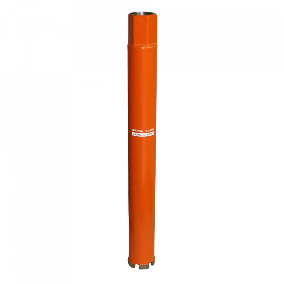 Carota diamantata 50×400 mm, prindere 1 ¼” UNC