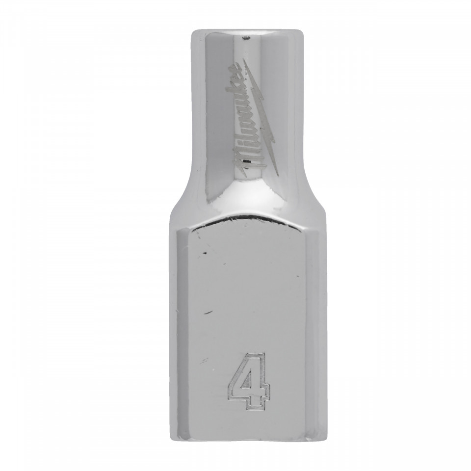 Cheie tubulară Milwaukee 1/4, sistem metric, 4mm, scurtă