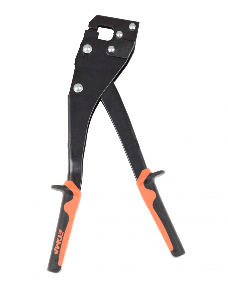 Cleste Edma pentru sertizat profile metalice de gips-carton, utilizare cu doua maini, DIM 1+1