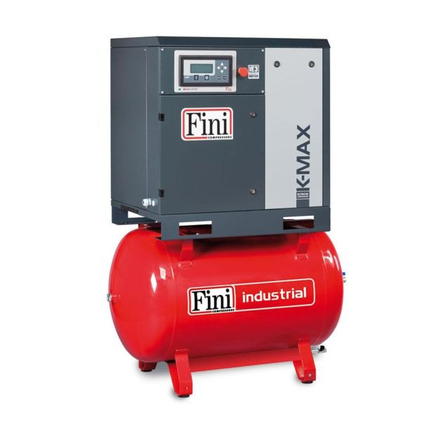Compresor cu surub, turatie variabila, Fini K-MAX 7.5-10-270 VS, 270 l, 7.5 kW, 10 bar, 1100- 500 l/min