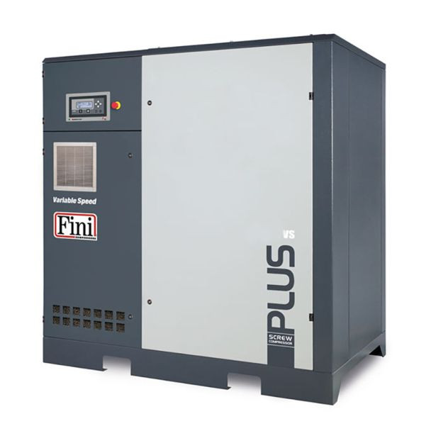 Compresor cu surub, turatie variabila Fini PLUS 56-08, 400 V, 55 kW, 8bar, 9300 /3700 l/min
