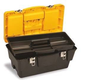 Cutie cu organizator si inchizator metalic "META" 22" 555x265x295