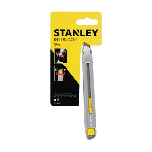 Cutter Stanley 0-10-095 INTERLOCK, 9 mm, blister