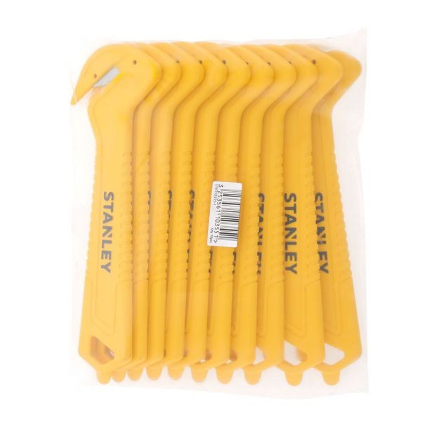 Cutter Stanley STHT10355-1, pentru carton simplu/dublu, 170 mm, set 10 bucati