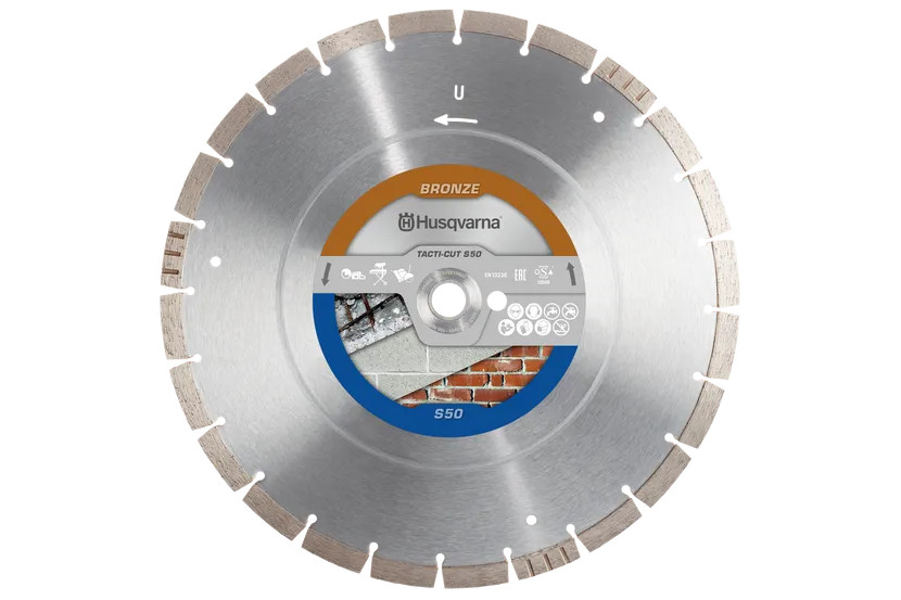 Disc diamantat pentru beton 350x25.4/20 mm Husqvarna TACTI-CUT S50 PLUS