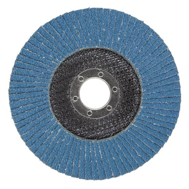 Disc lamelar Wolfcraft 2016000, granulatie 60, profil convex, 125X22.23 mm