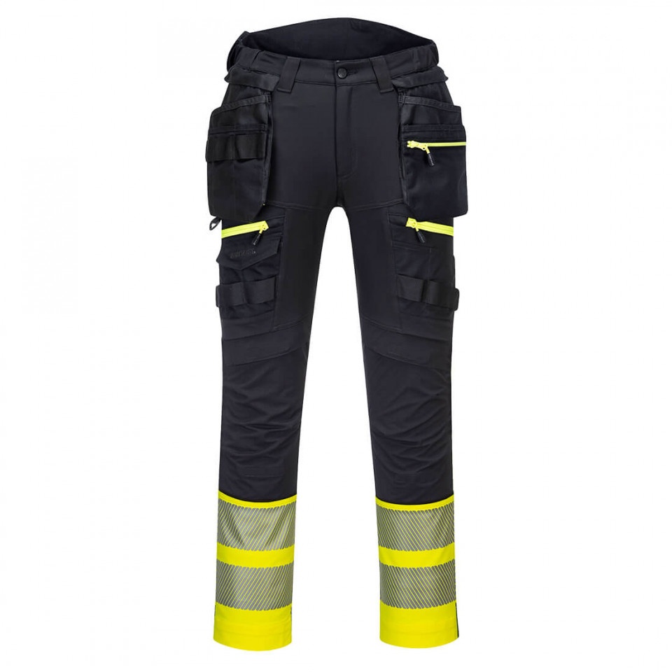 DX4 Pantaloni cu Buzunare Holster Detasabile Hi Vis Clasa 1 DX445