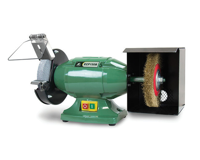 ECP 150 B Polizor de banc cu piatra/perie 150 mm, 350 W - 2.403